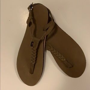 BNOT Rainbow leather sandals